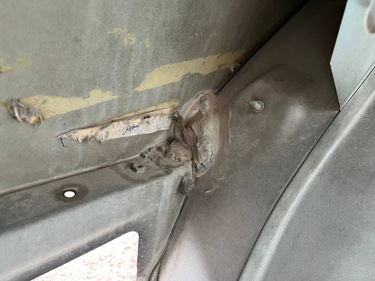 Крыло заднее левое Citroen C5 2008-2016