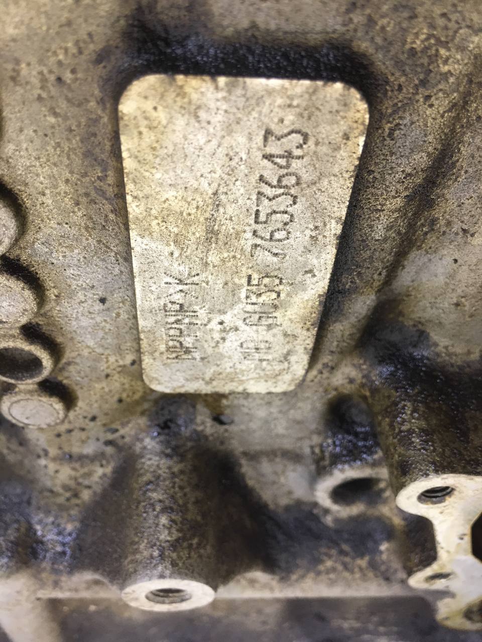 Блок двигателя Peugeot 308 2007>