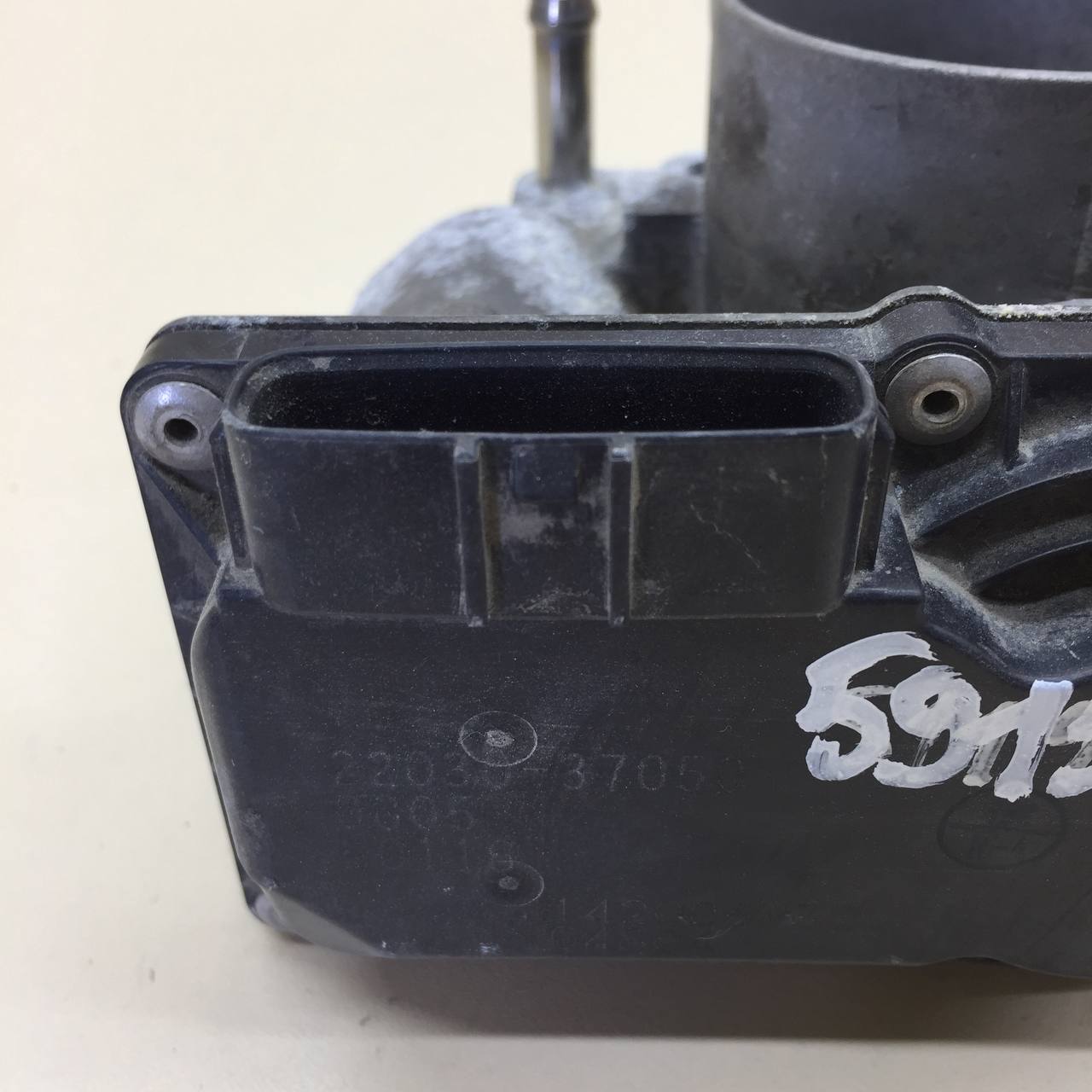 Заслонка дроссельная электрическая Toyota Auris (E150) 2006-2012