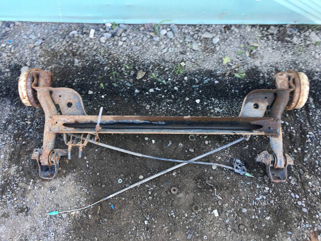 Балка задняя Renault Symbol (1) 2001-2008