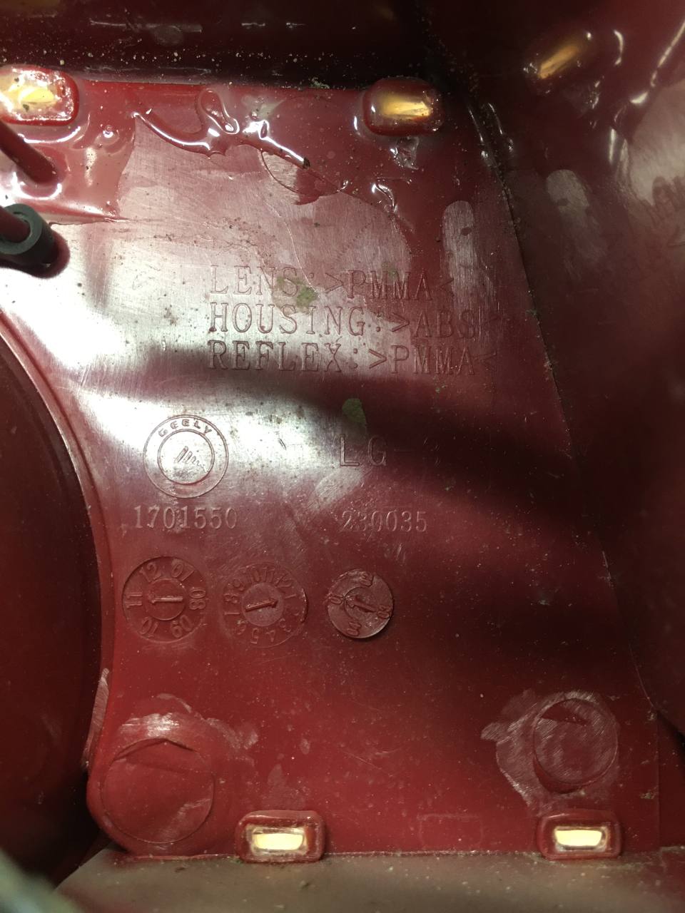 Фонарь задний правый Geely MK Cross 2011>