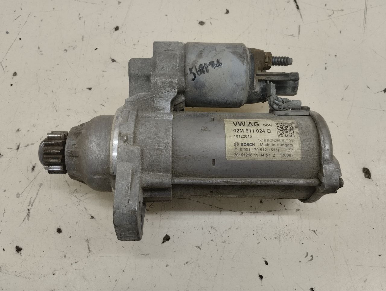 Стартер Volkswagen Polo (MK5) 2011-2020