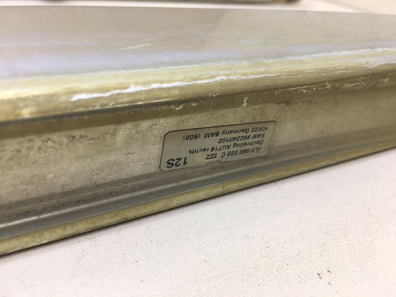 Рейлинг боковой Audi Q7 (4L) 2005-2015