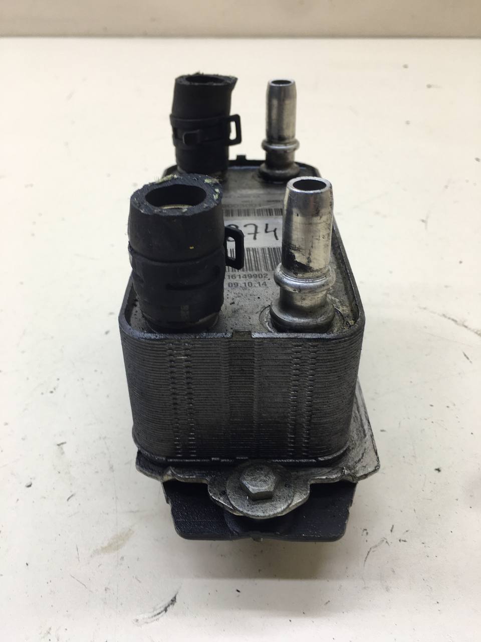 Радиатор (маслоохладитель) АКПП Jaguar XF 2007-2015