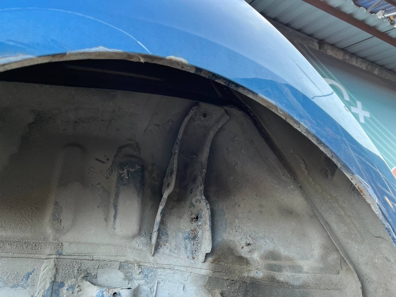 Крыло заднее правое Citroen C-Elysee 2012-2017