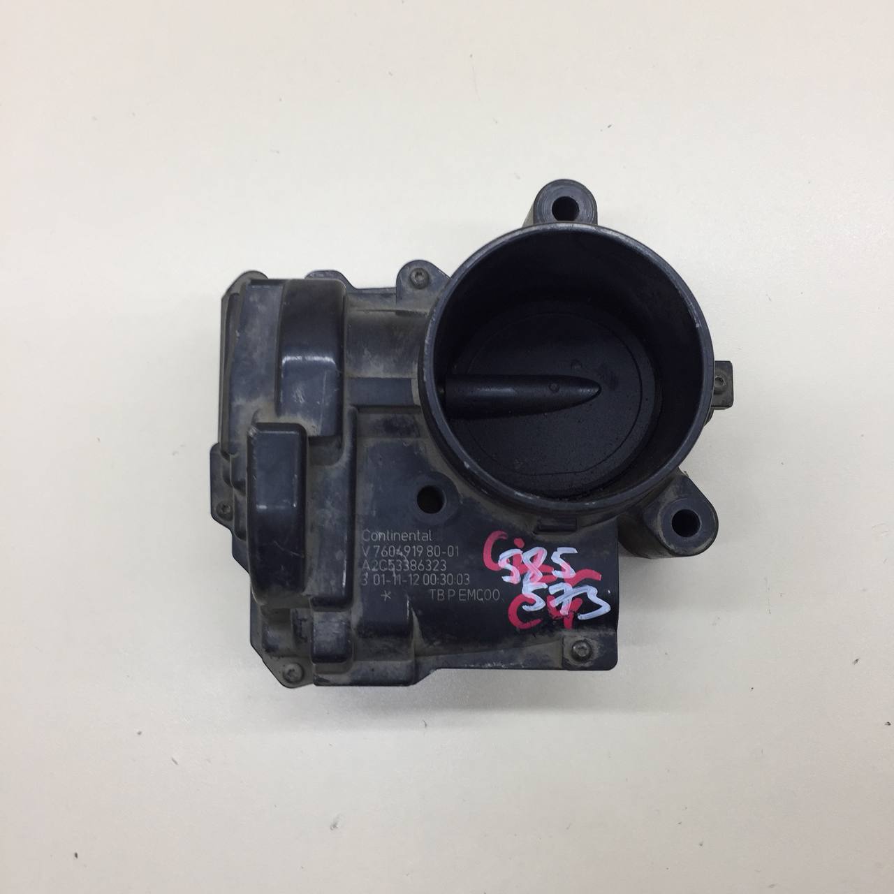 Заслонка дроссельная электрическая Citroen C3 2009-2016