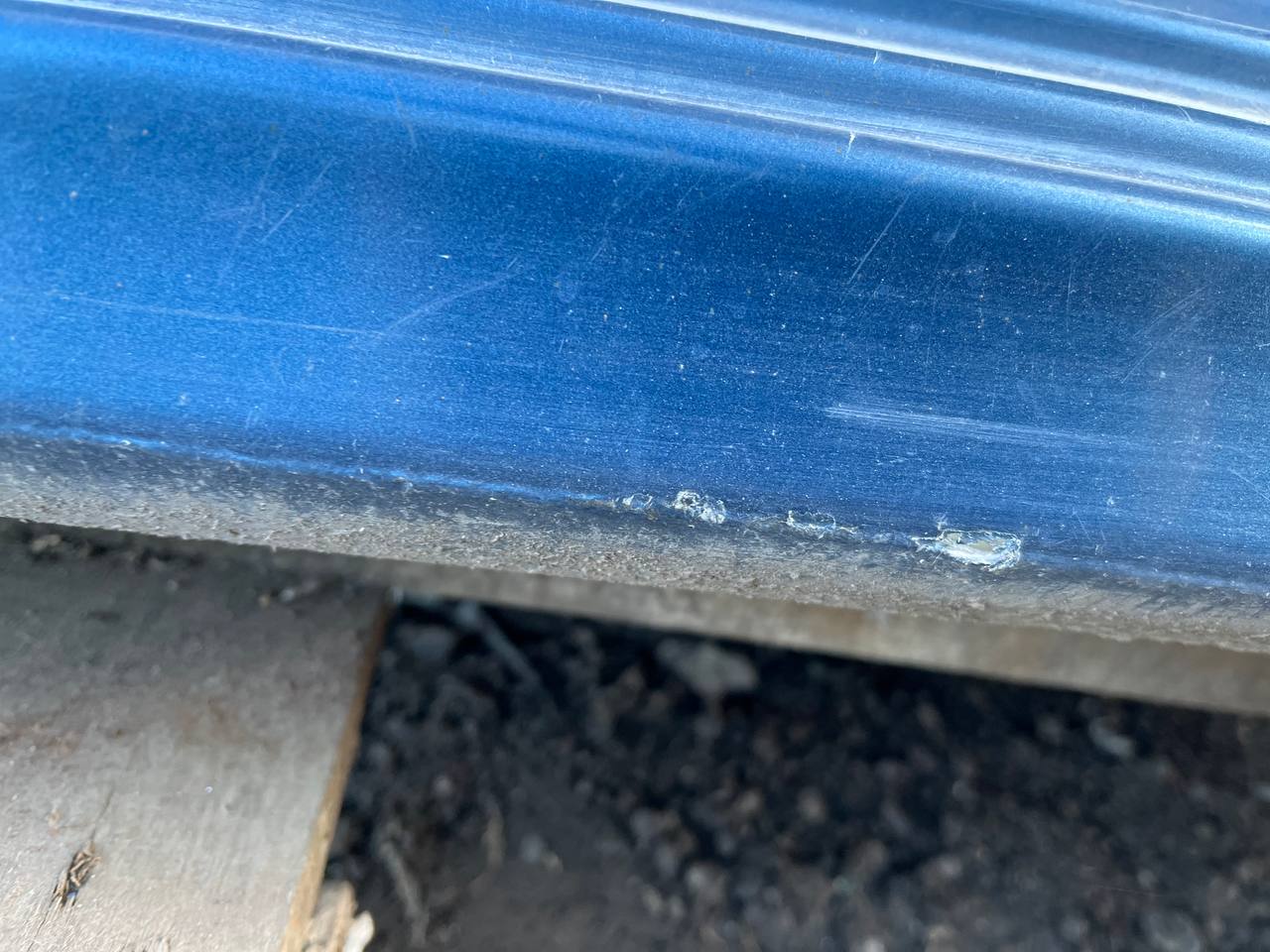 Порог со стойкой правый Citroen C-Elysee 2012-2017