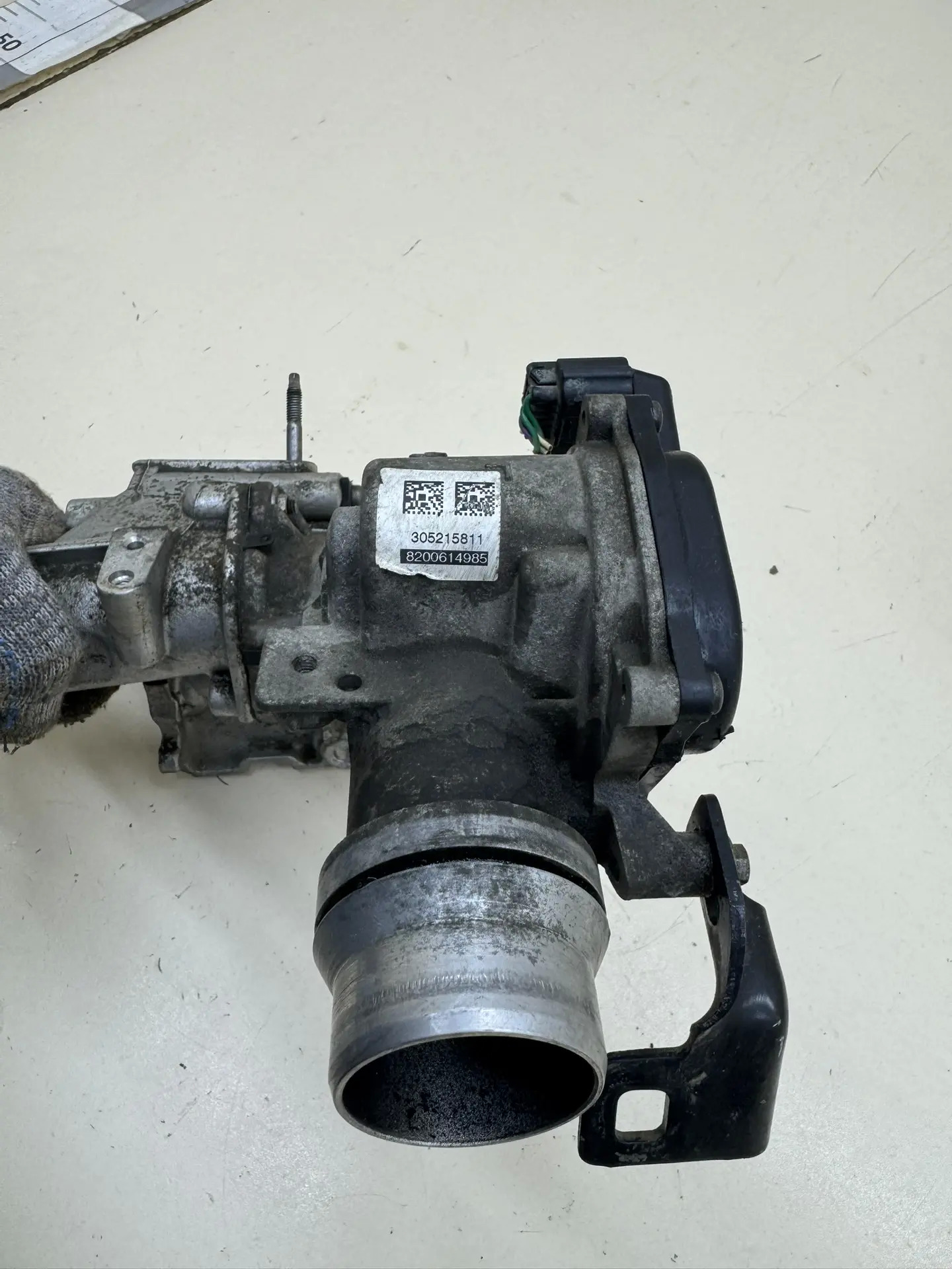 Заслонка дроссельная электрическая Renault Duster (HSA, HSM) 2012>