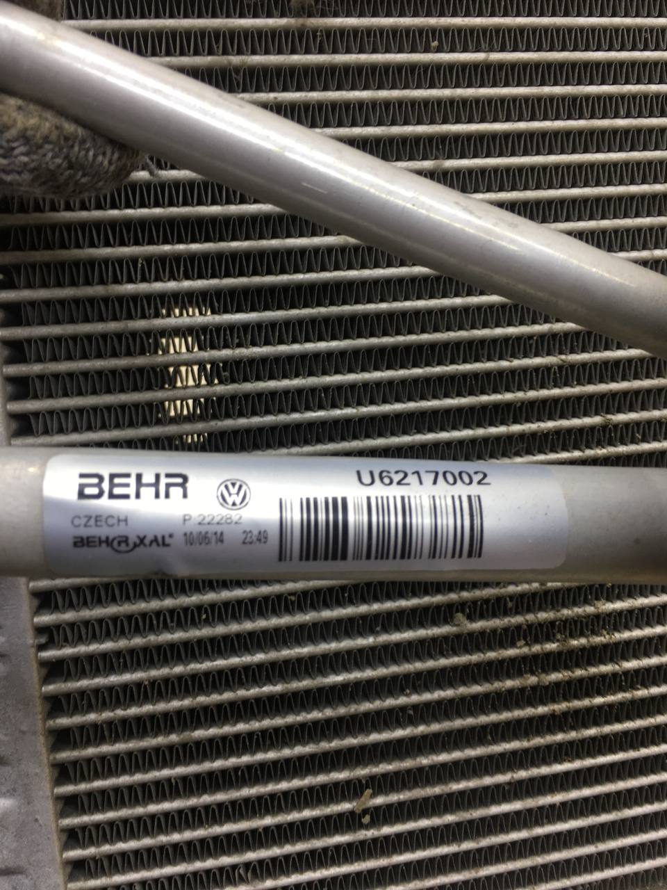 Испаритель кондиционера Skoda Rapid 2012-2020