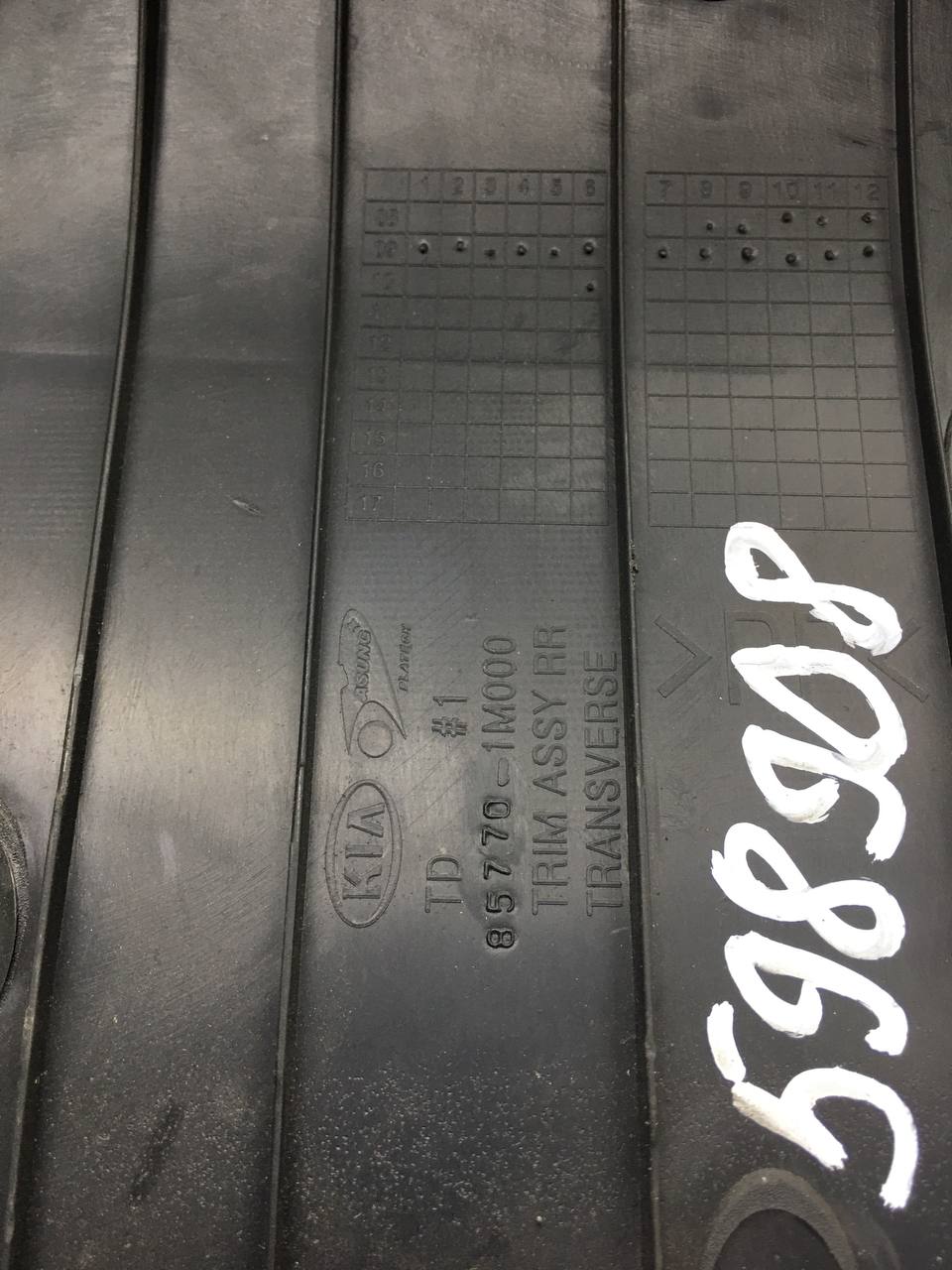 Обшивка багажника Kia Cerato (TD) 2009-2013