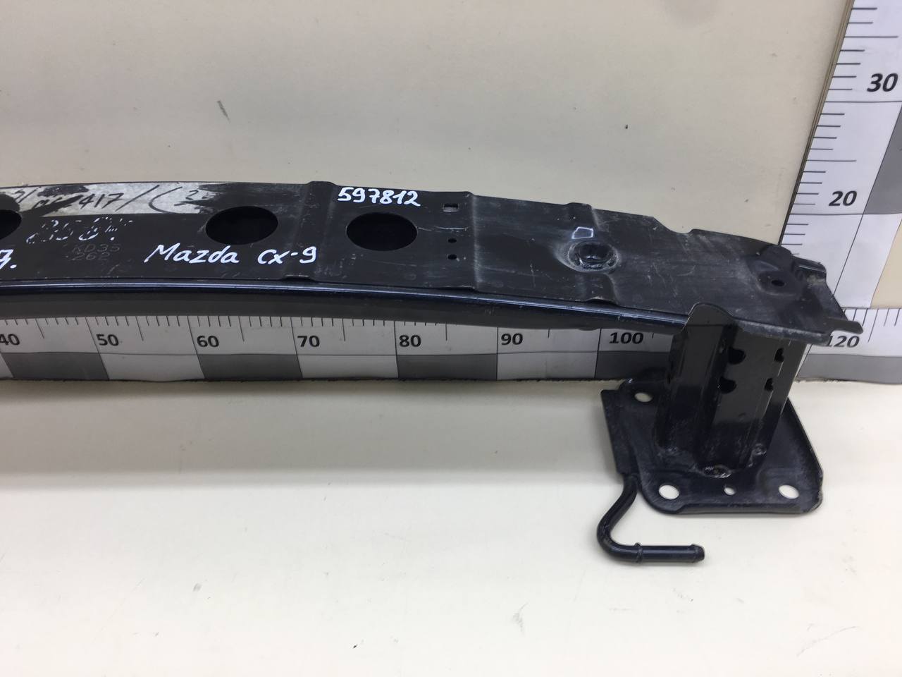 Усилитель заднего бампера Mazda CX-9 (TC) 2015-2021