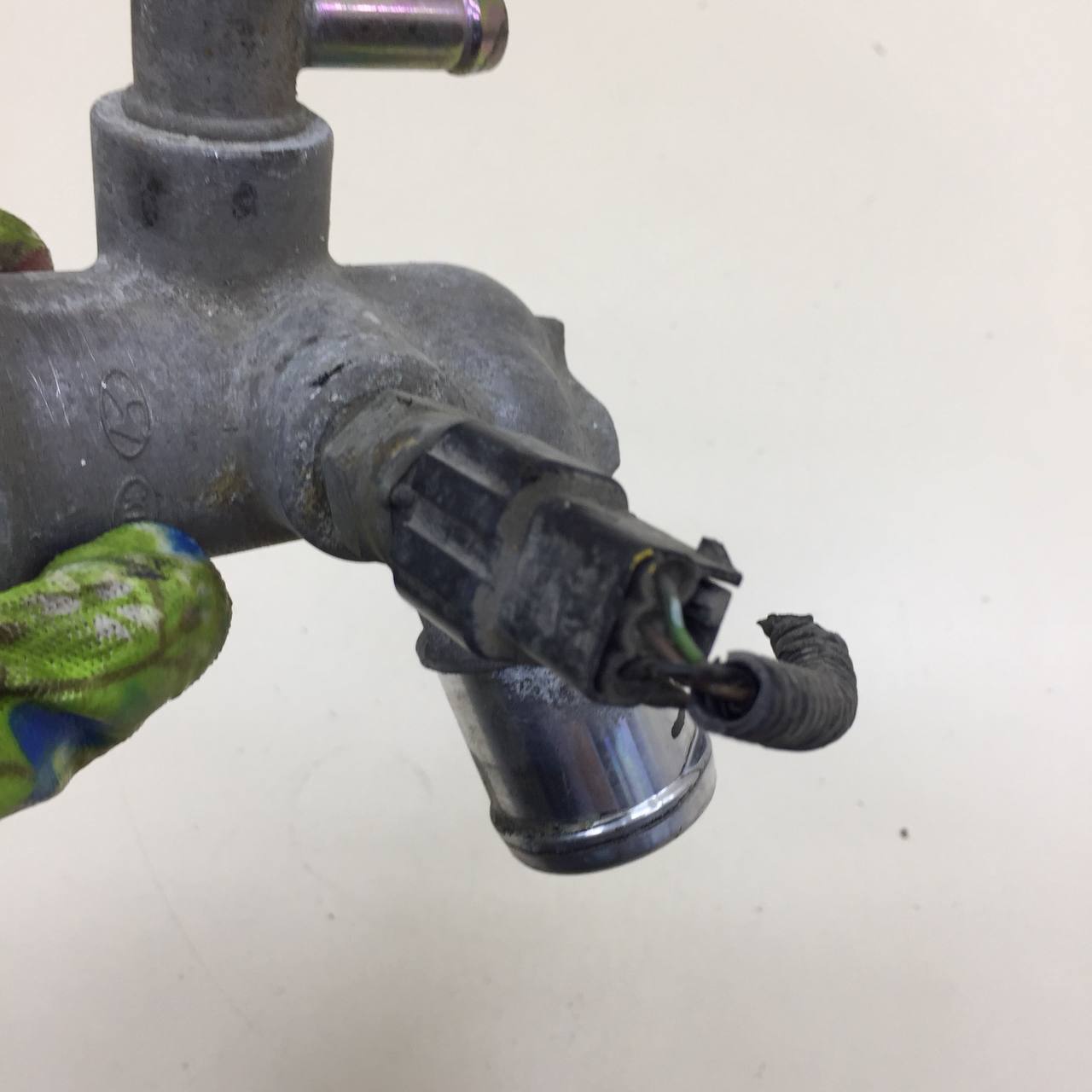 Фланец двигателя системы охлаждения Hyundai Solaris (RB) 2010-2017