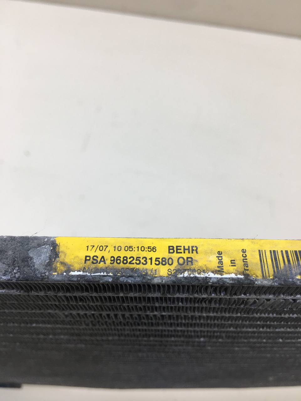 Радиатор кондиционера (конденсер) Peugeot 308 2007>