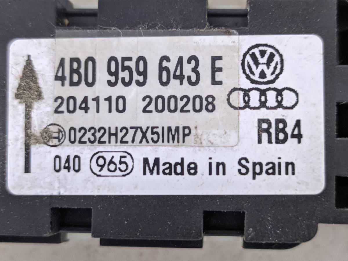 Датчик AIR BAG Audi A3 (8P) 2004-2013