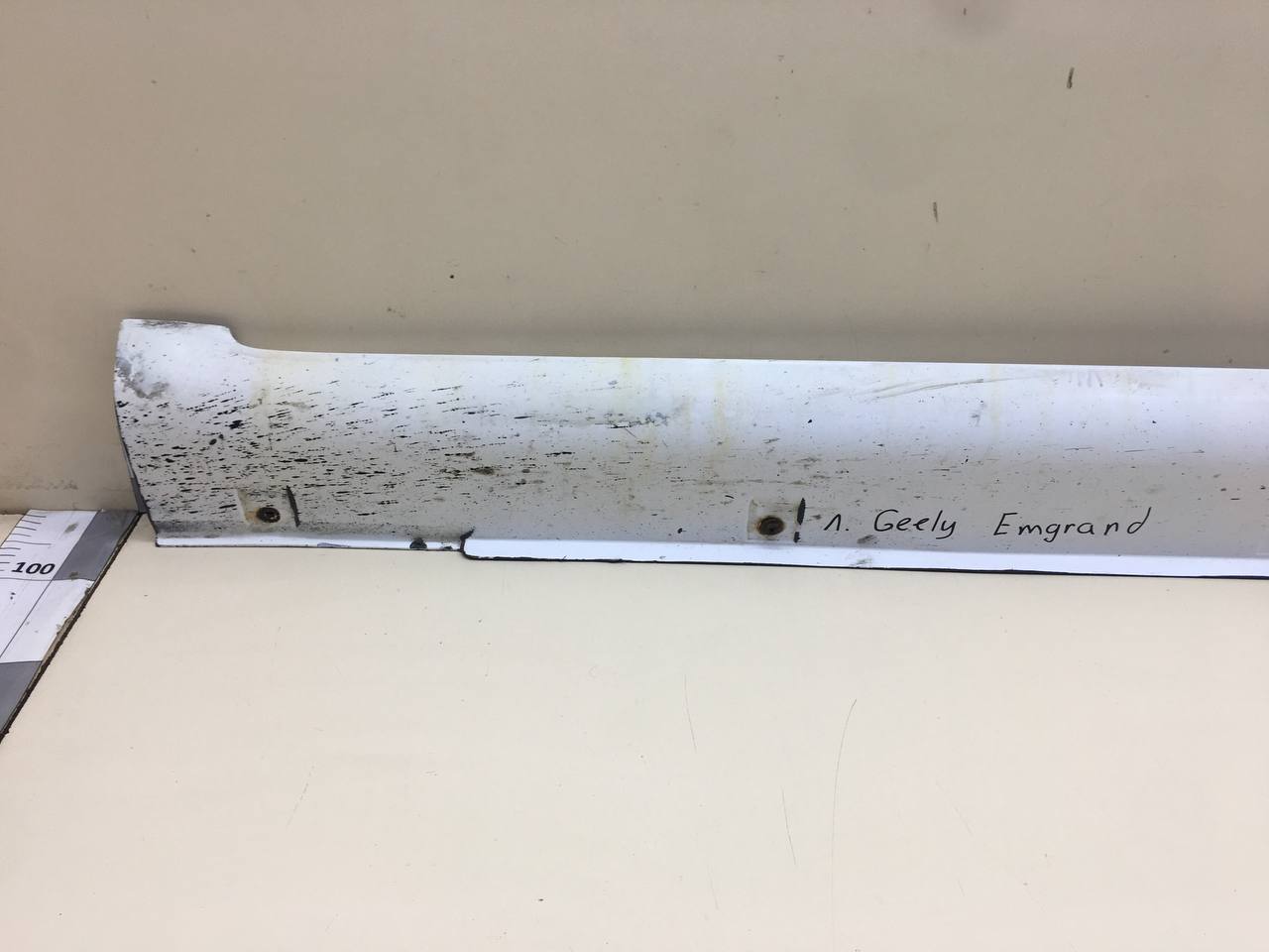 Накладка на порог (наружная) Geely Emgrand EC7 2008>