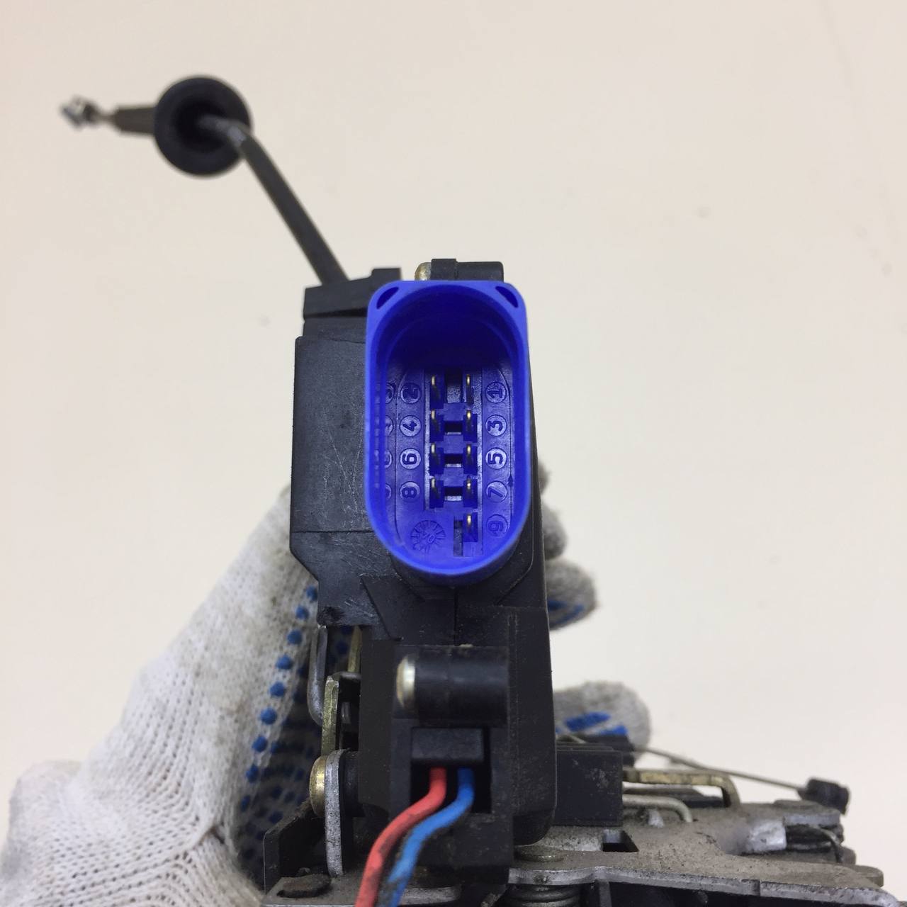 Замок двери передней левой Skoda Octavia (A5 1Z-) 2004-2013