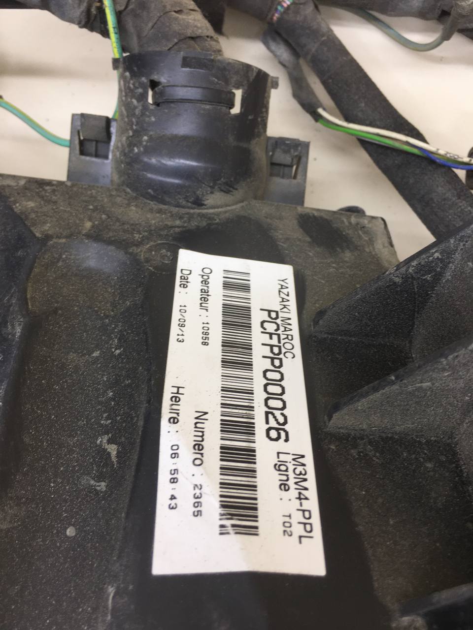 Проводка двс Citroen C-Elysee 2012-2017