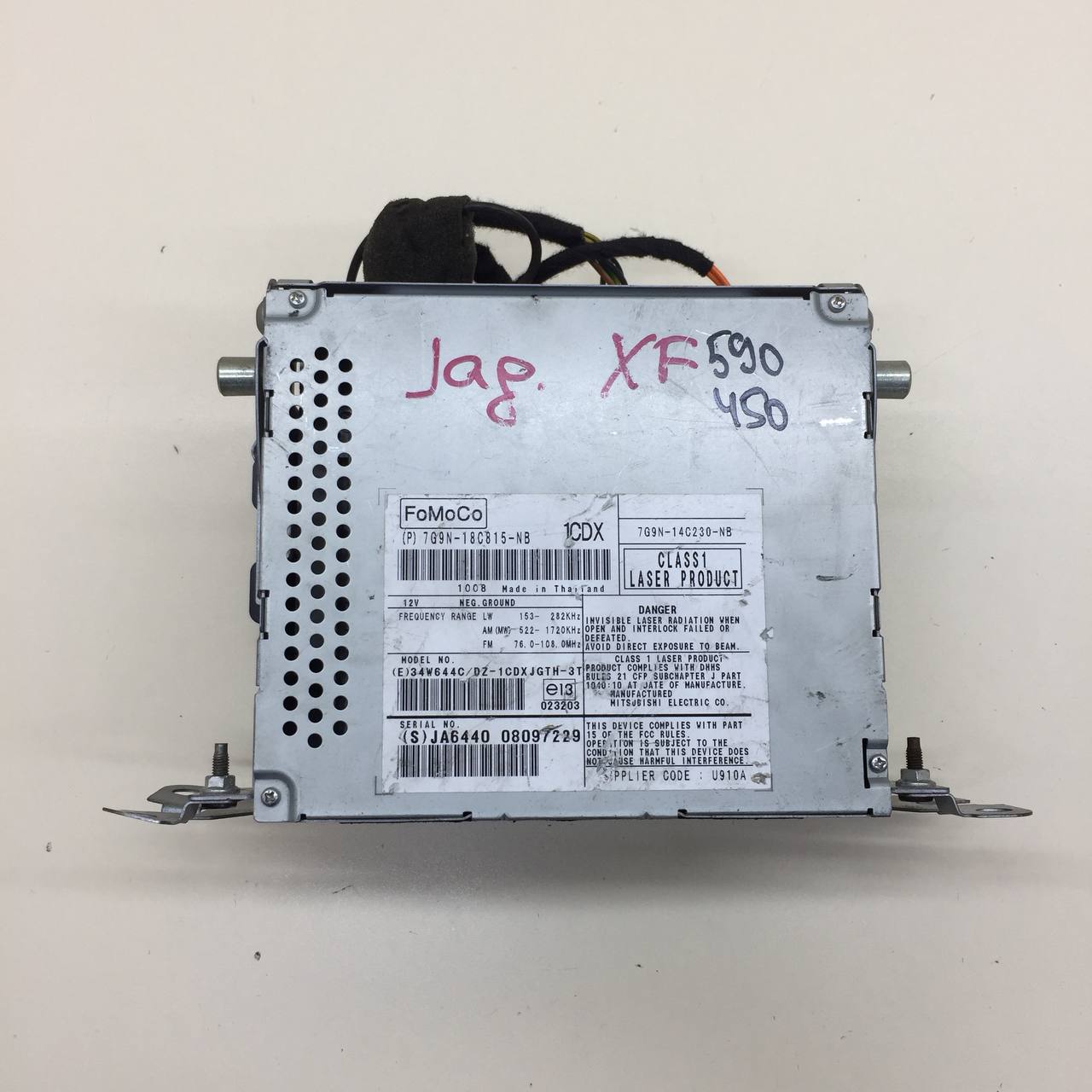 Магнитола Jaguar XF 2007-2015