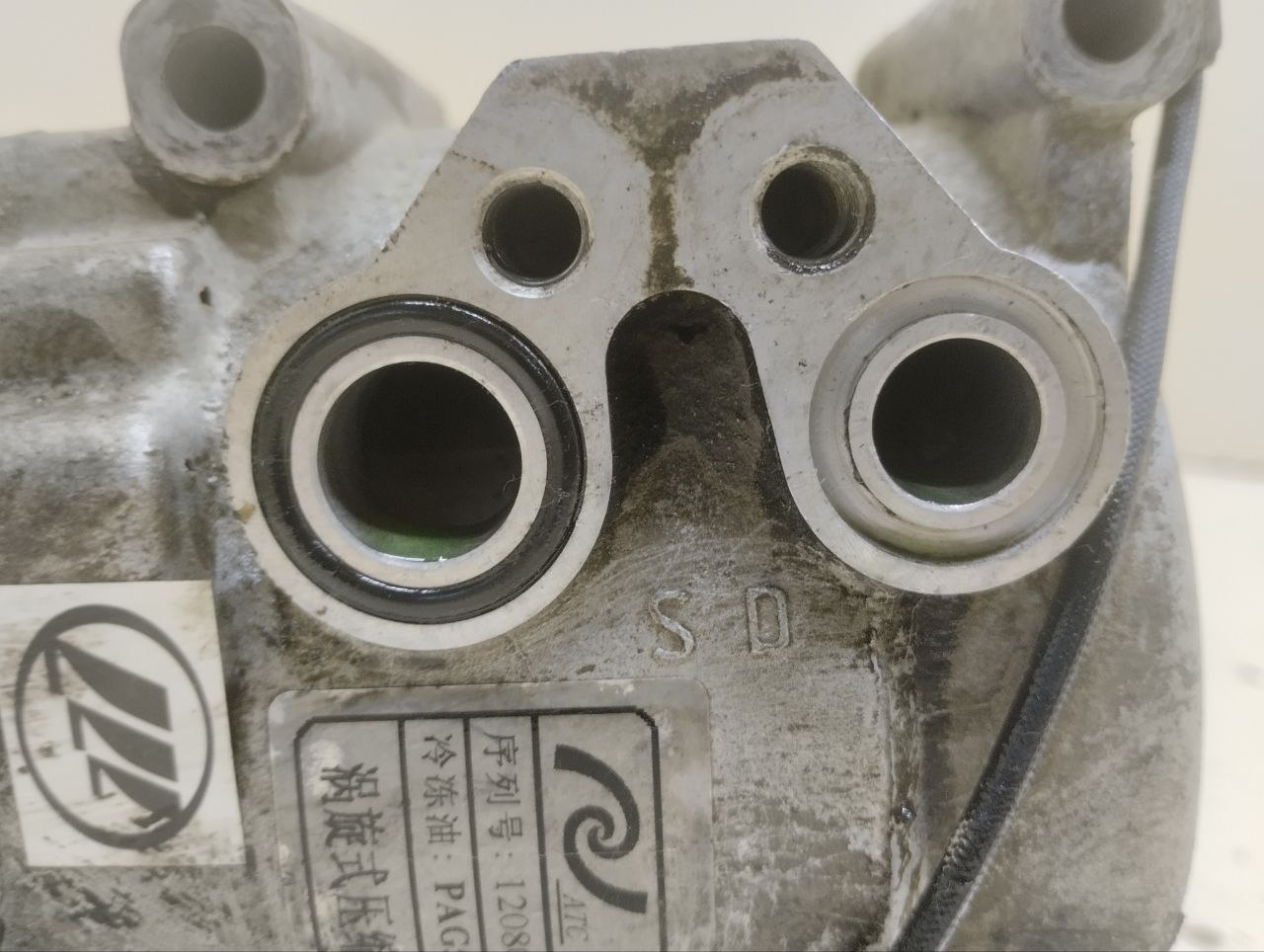 Компрессор системы кондиционирования Lifan Solano 1 2008-2016