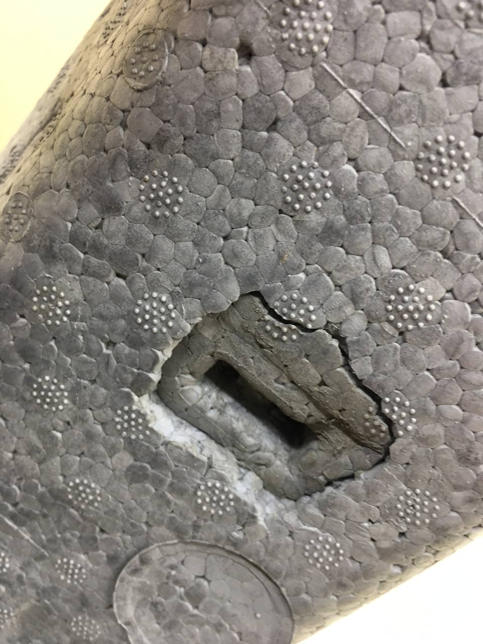 Наполнитель переднего бампера Chevrolet Spark (M300) 2010-2015