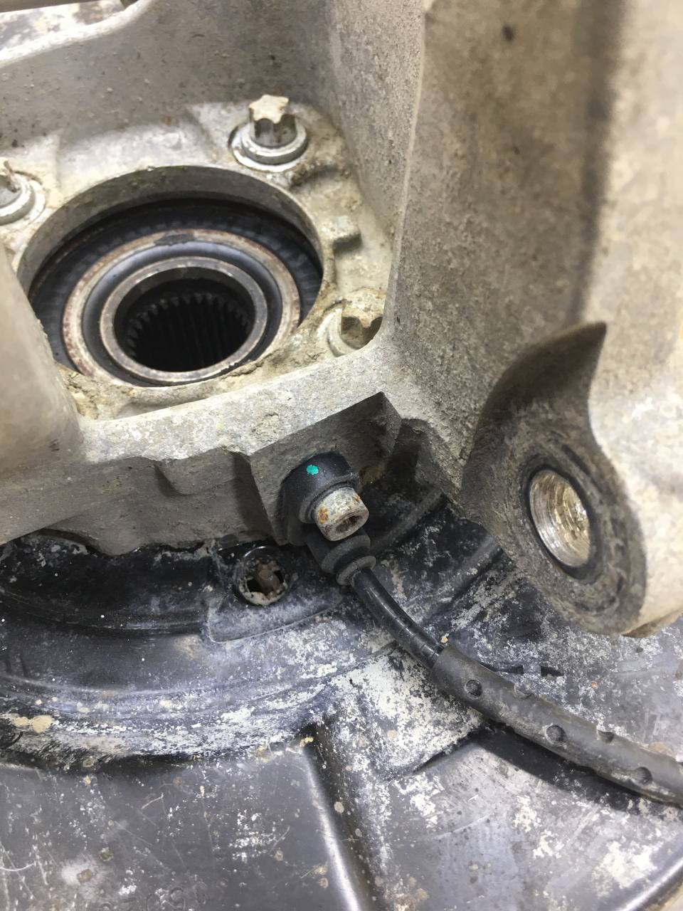 Кулак поворотный задний левый BMW X5 E53 2000-2007