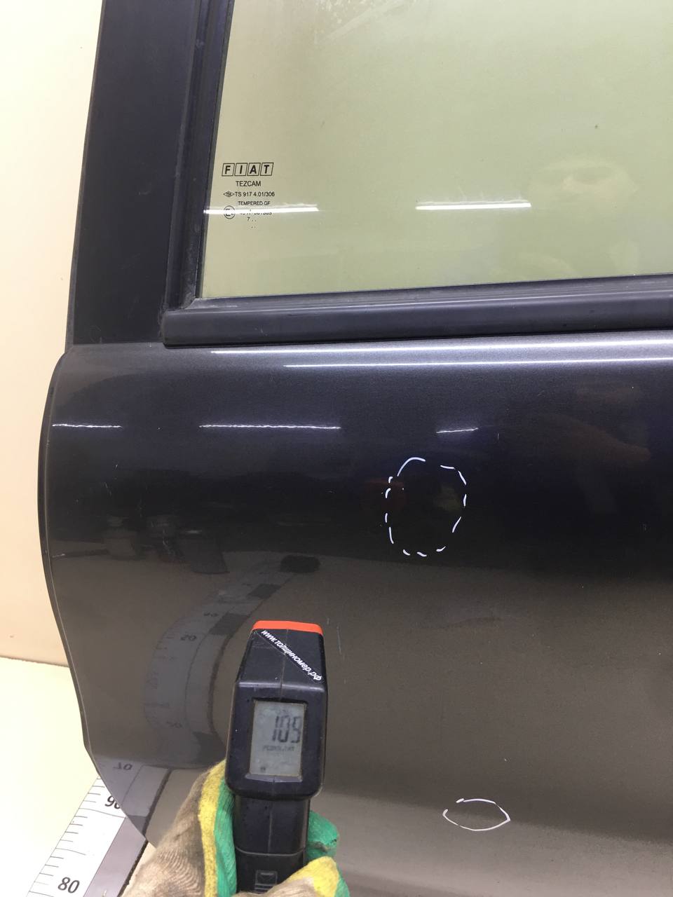 Дверь задняя левая Fiat Albea 2002-2012