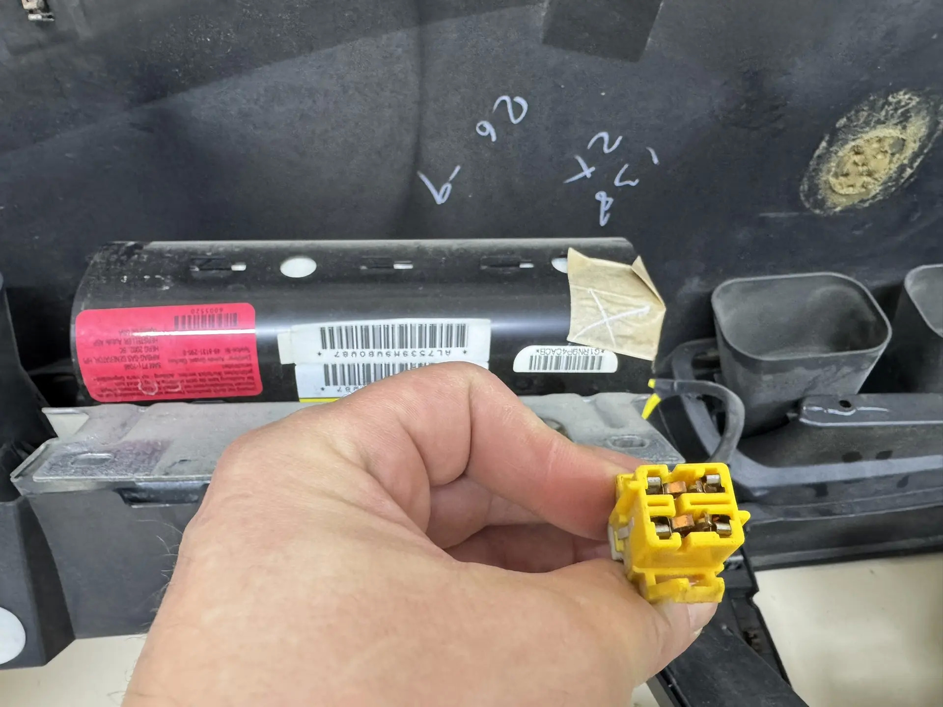 Подушка безопасности (комплект) Chevrolet TrailBlazer (GMT360) 2001-2010