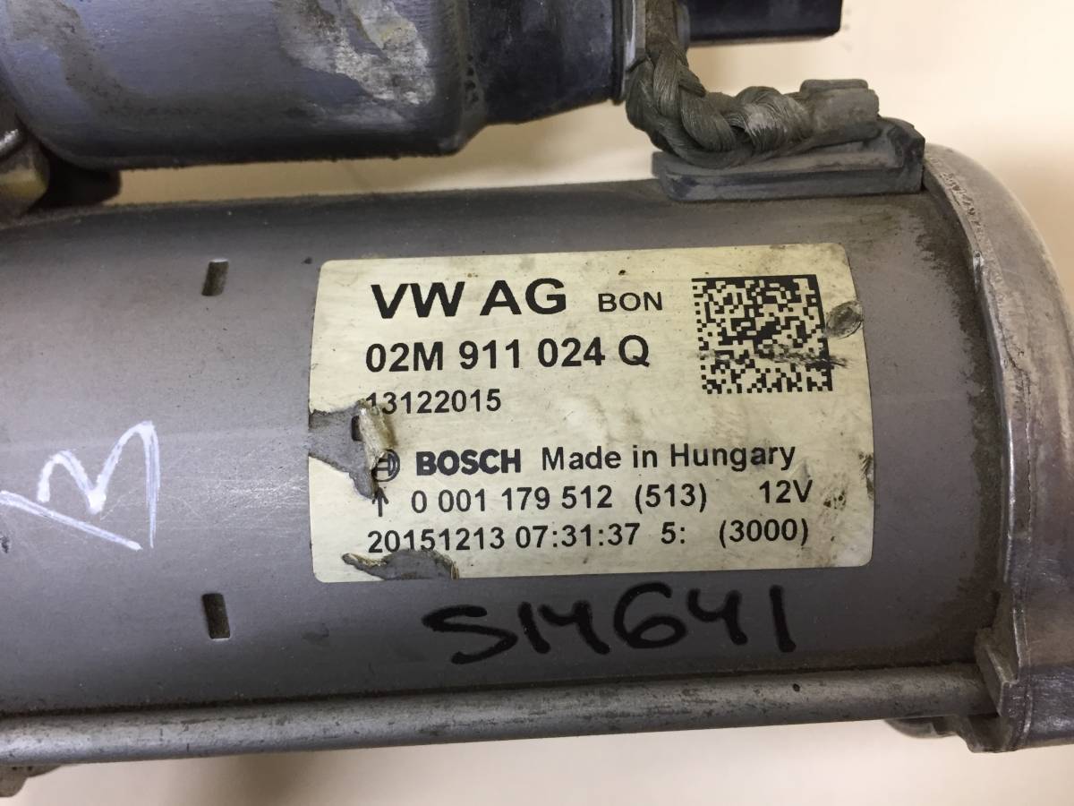 Стартер Volkswagen Polo (MK5) 2011-2020