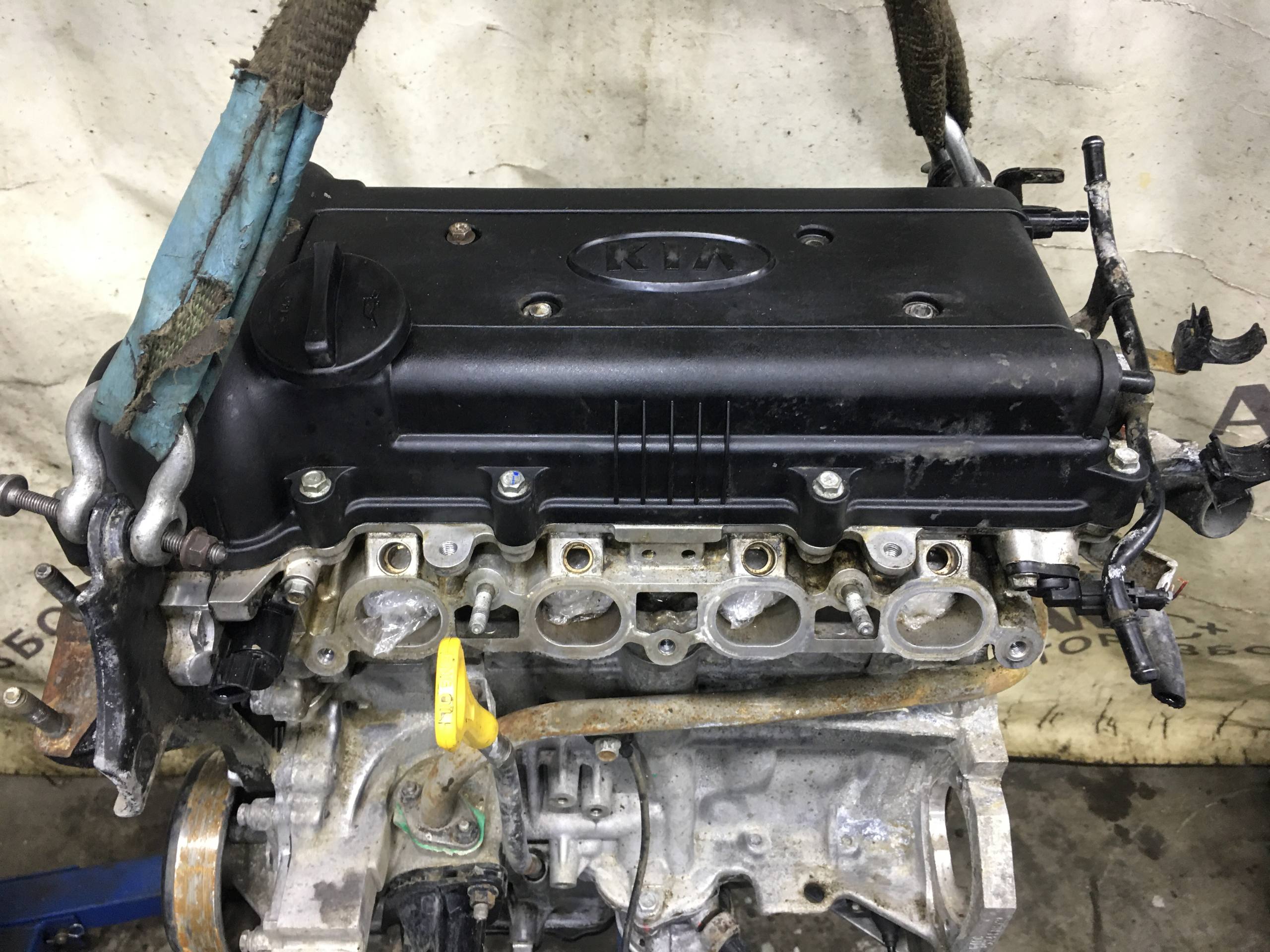 Двигатель Kia Rio 3 (QB) 2011-2017