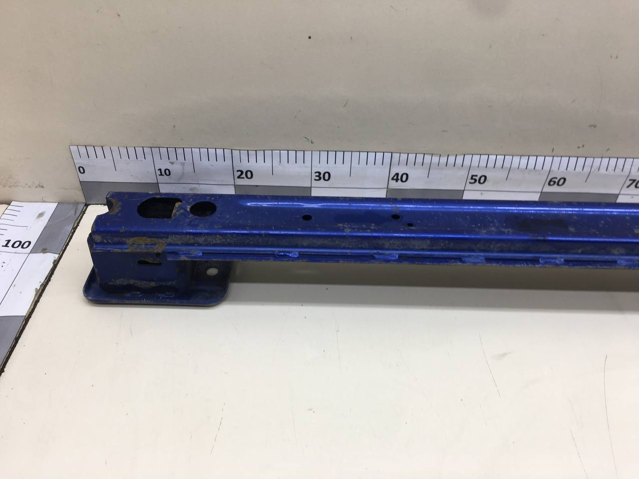 Усилитель заднего бампера Mitsubishi Lancer X (CX, CY)  2007>