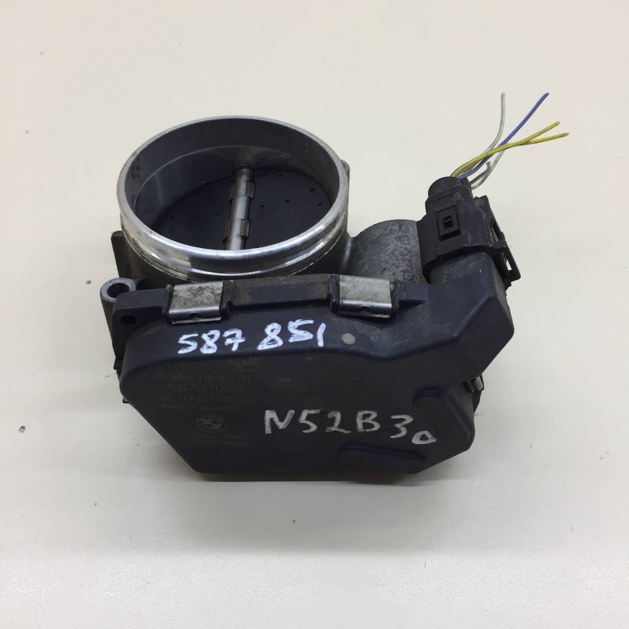 Заслонка дроссельная электрическая BMW 1-Series E82 2007-2011