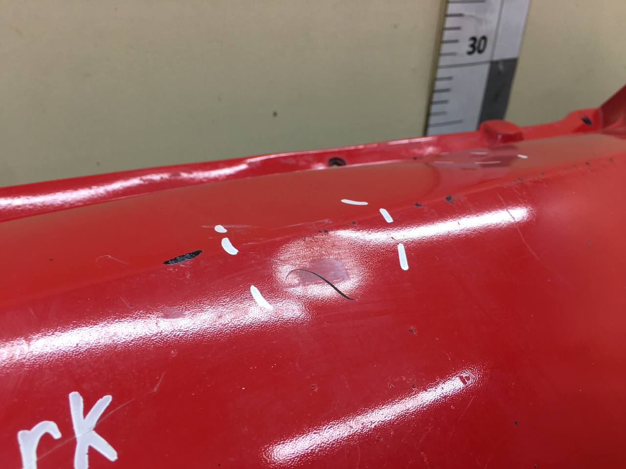 Бампер задний Chevrolet Spark (M200) 2005-2010