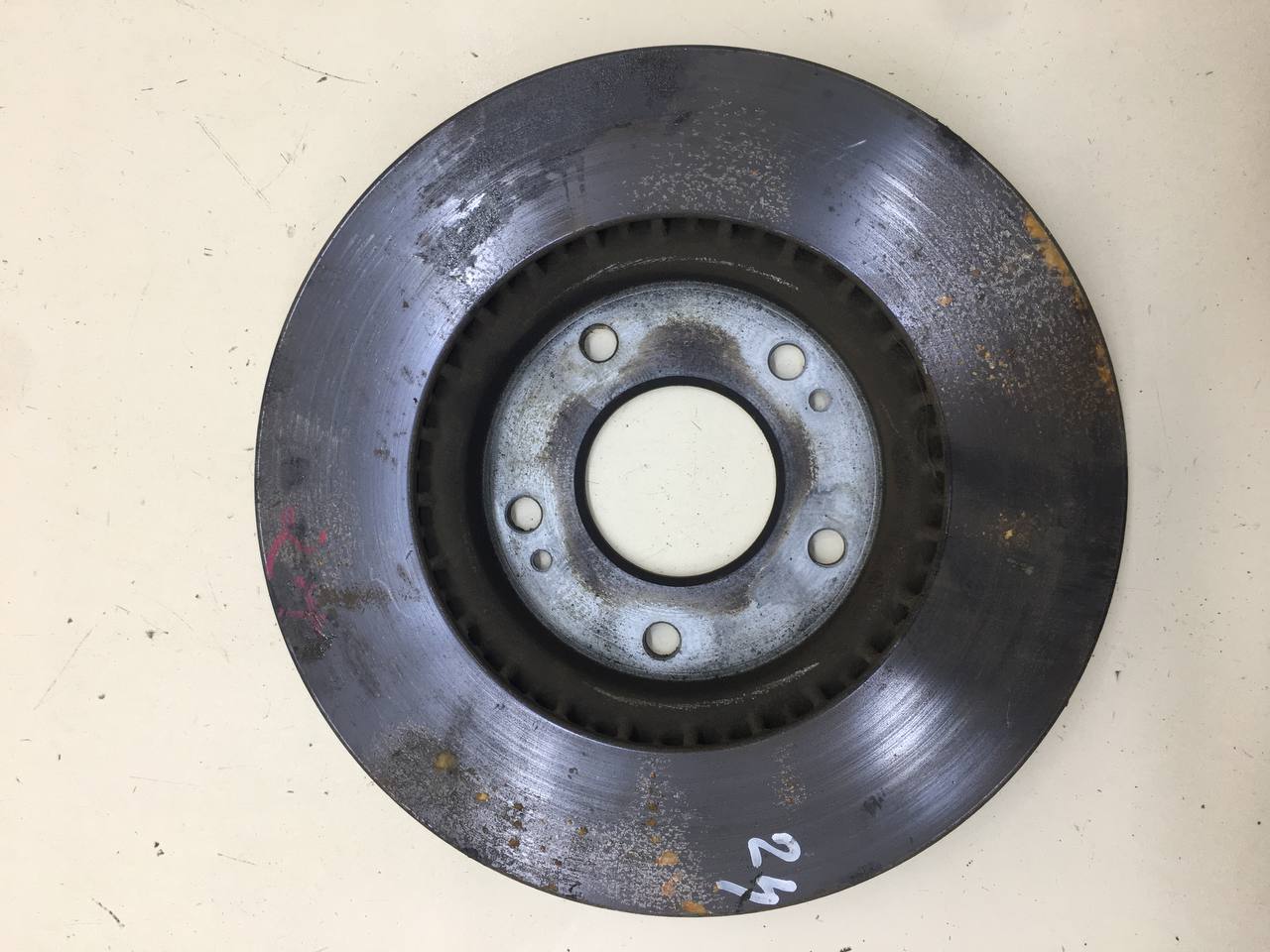 Диск тормозной передний Hyundai Elantra (MD) 2011-2016