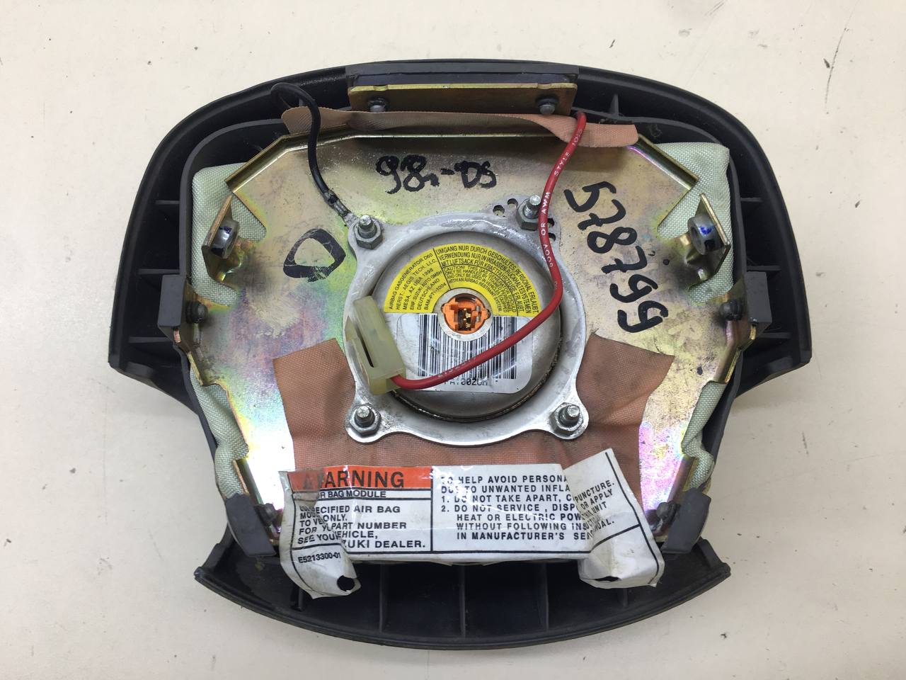 Подушка безопасности в рулевое колесо Suzuki Grand Vitara 1998-2005