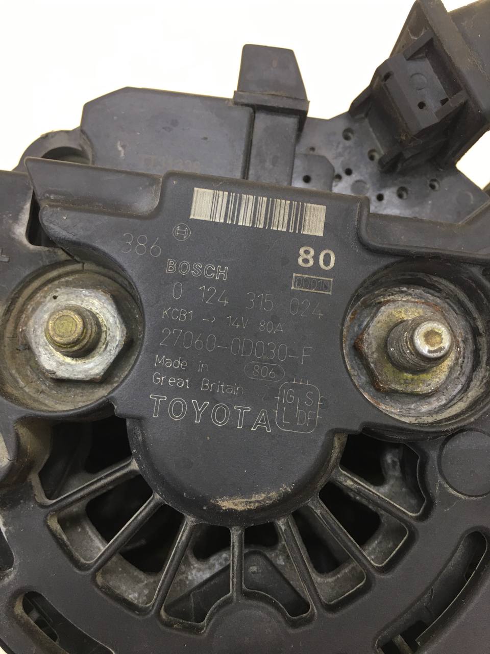 Генератор Toyota Corolla E120 2001-2007