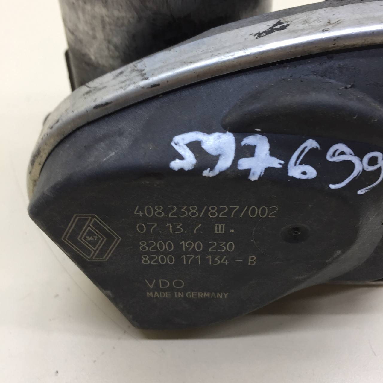 Заслонка дроссельная электрическая Renault Megane (2) 2002-2009