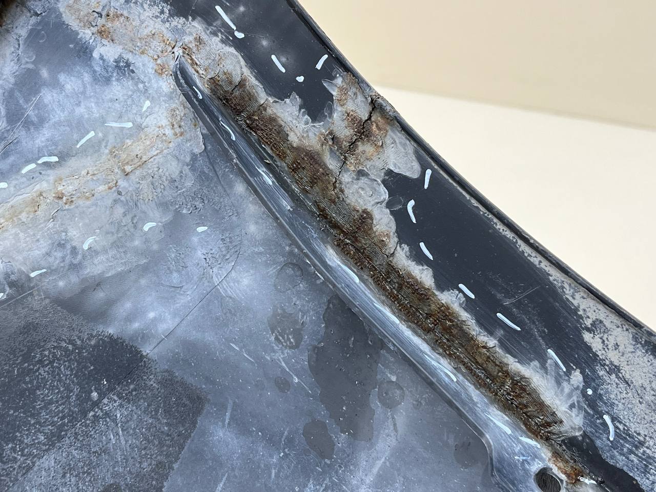 Бампер задний Mercedes-Benz A-Class (W176) 2012-2018