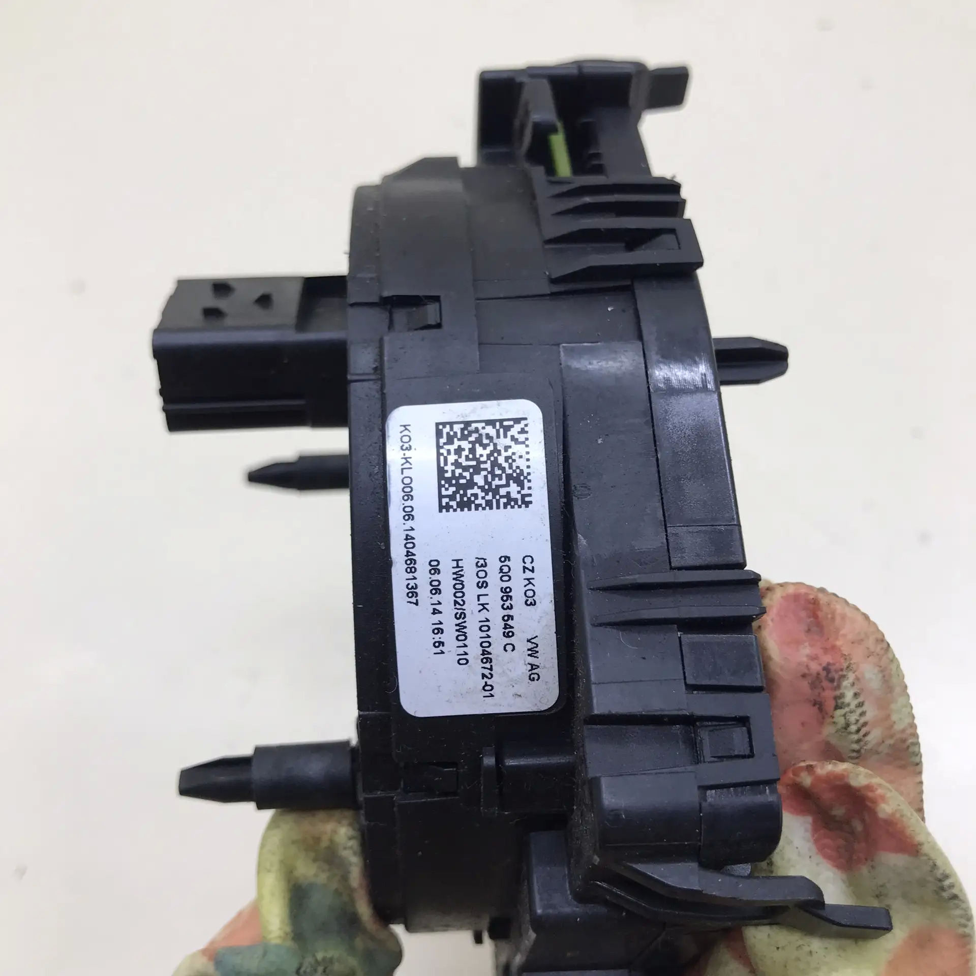 Механизм подрулевой для SRS (ленточный) Skoda Octavia (A7) 2013>