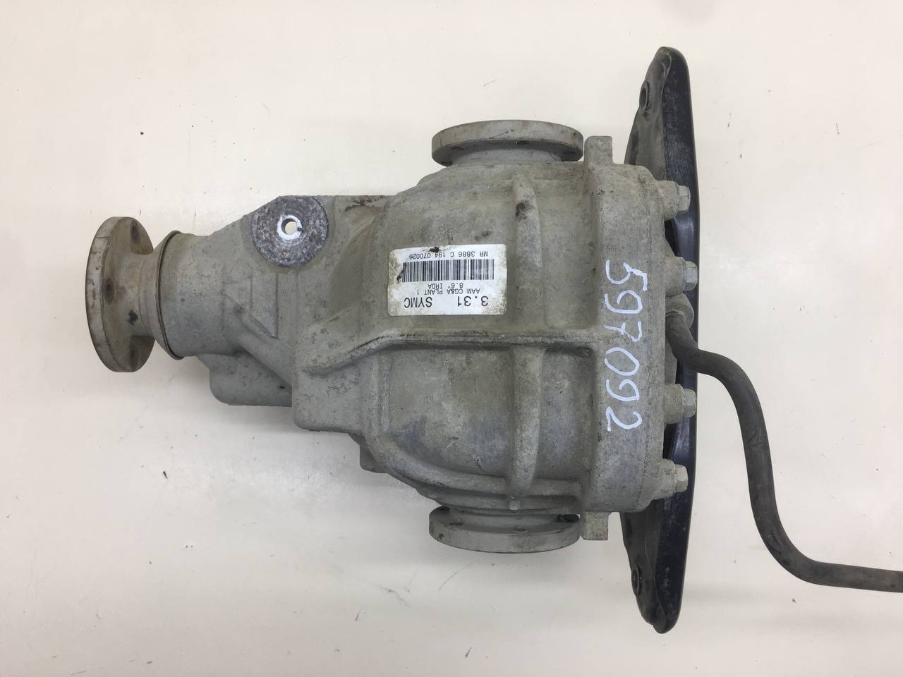 Редуктор заднего моста SsangYong Rexton 2 2006-2012