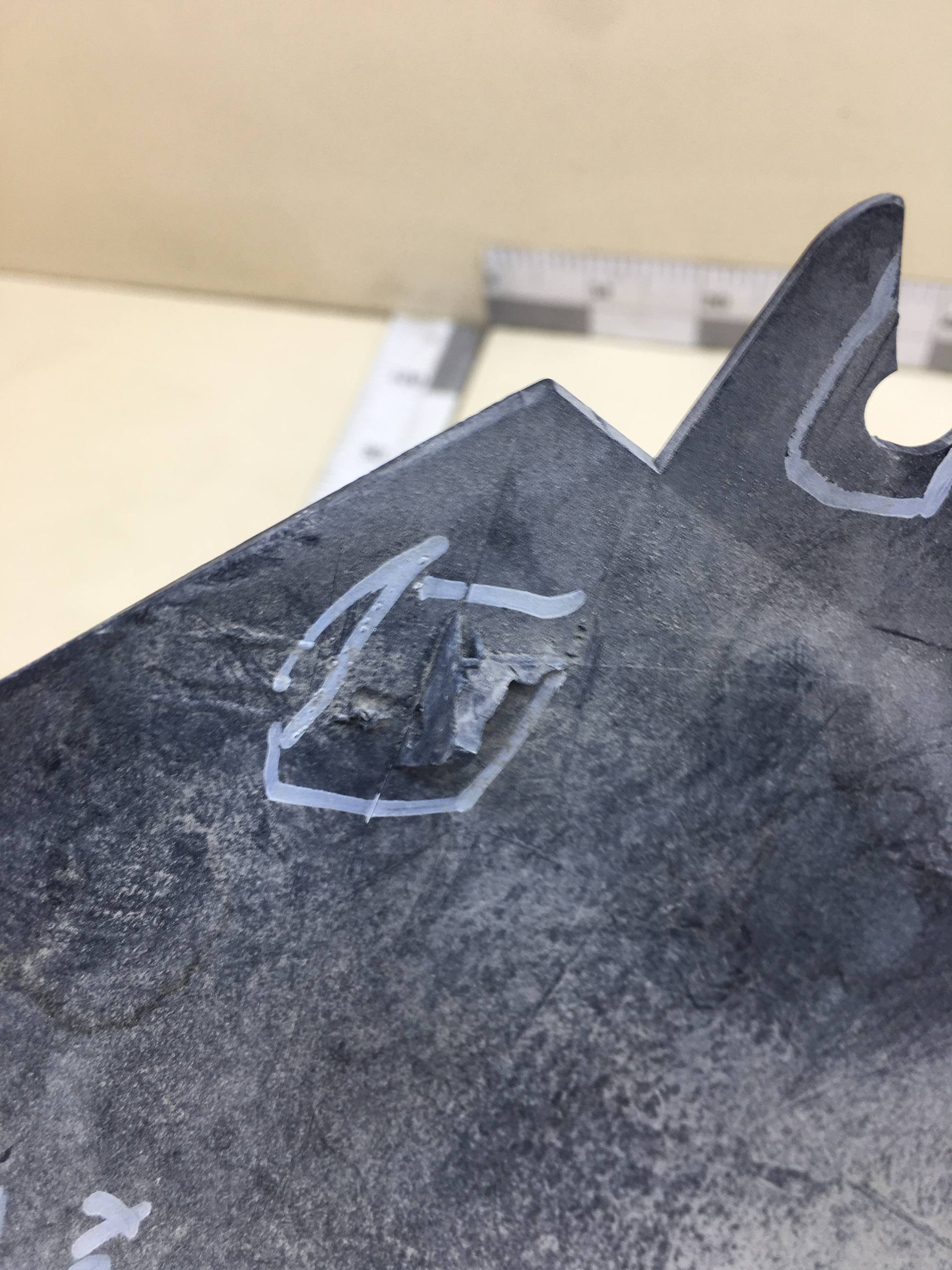 Накладка переднего бампера центральная Genesis G70 2017-2022