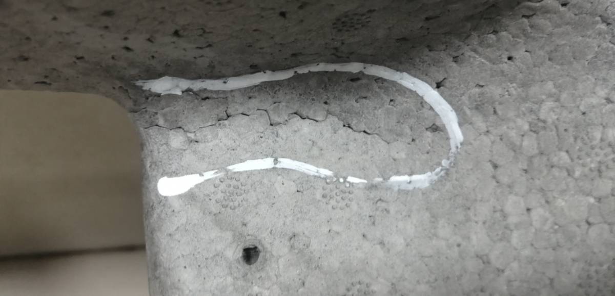 Наполнитель заднего бампера Hyundai Tiburon (GK) 2002-2005