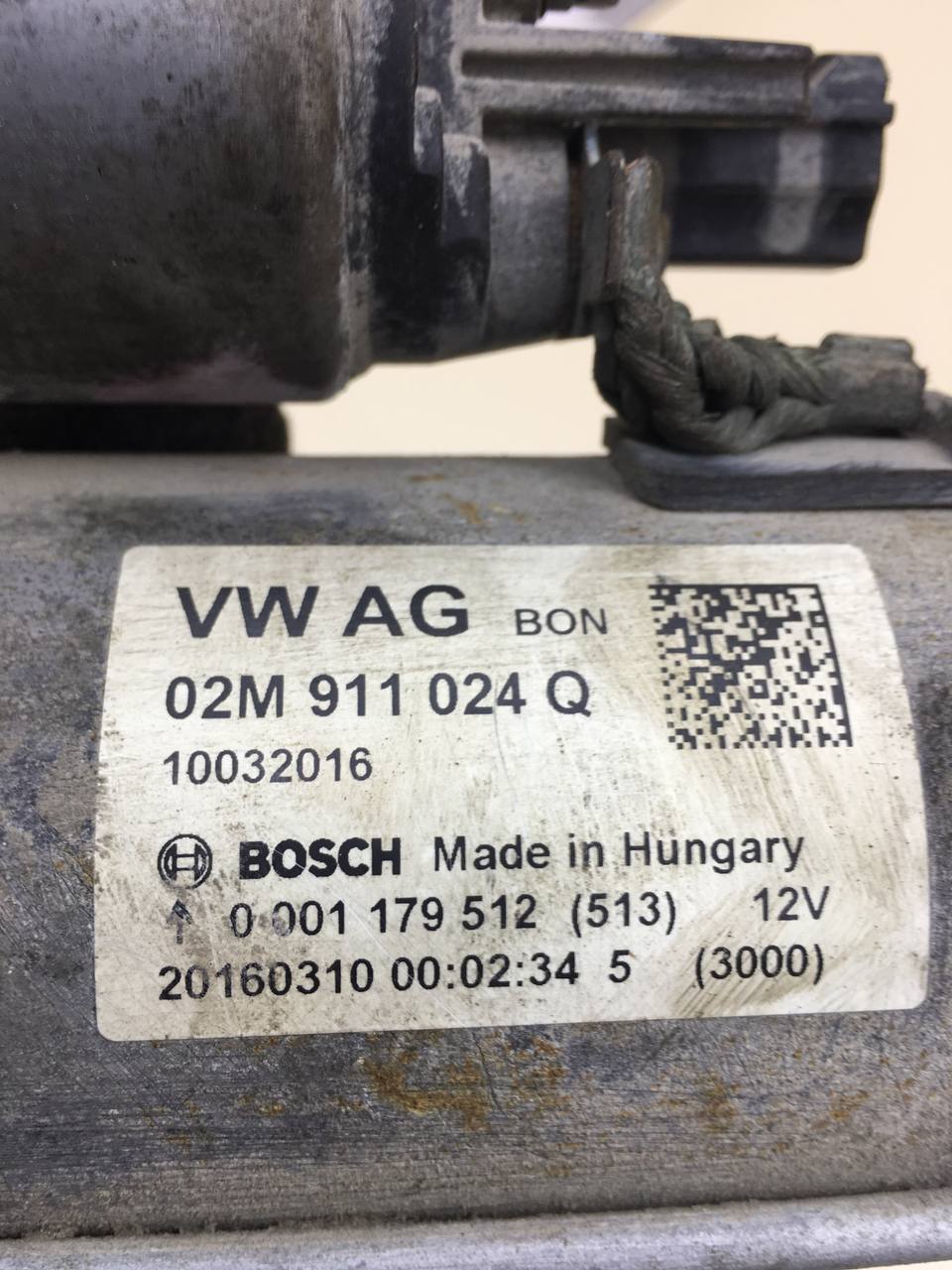 Стартер Volkswagen Polo (MK5) 2011-2020