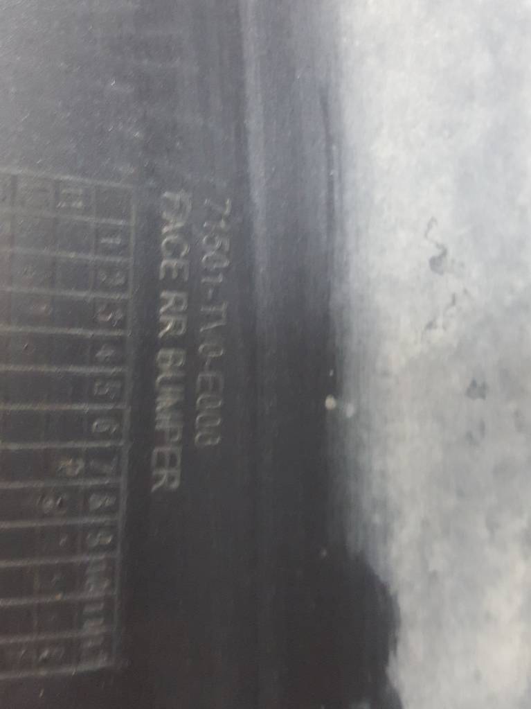 Бампер задний Honda Civic 5D 2012>