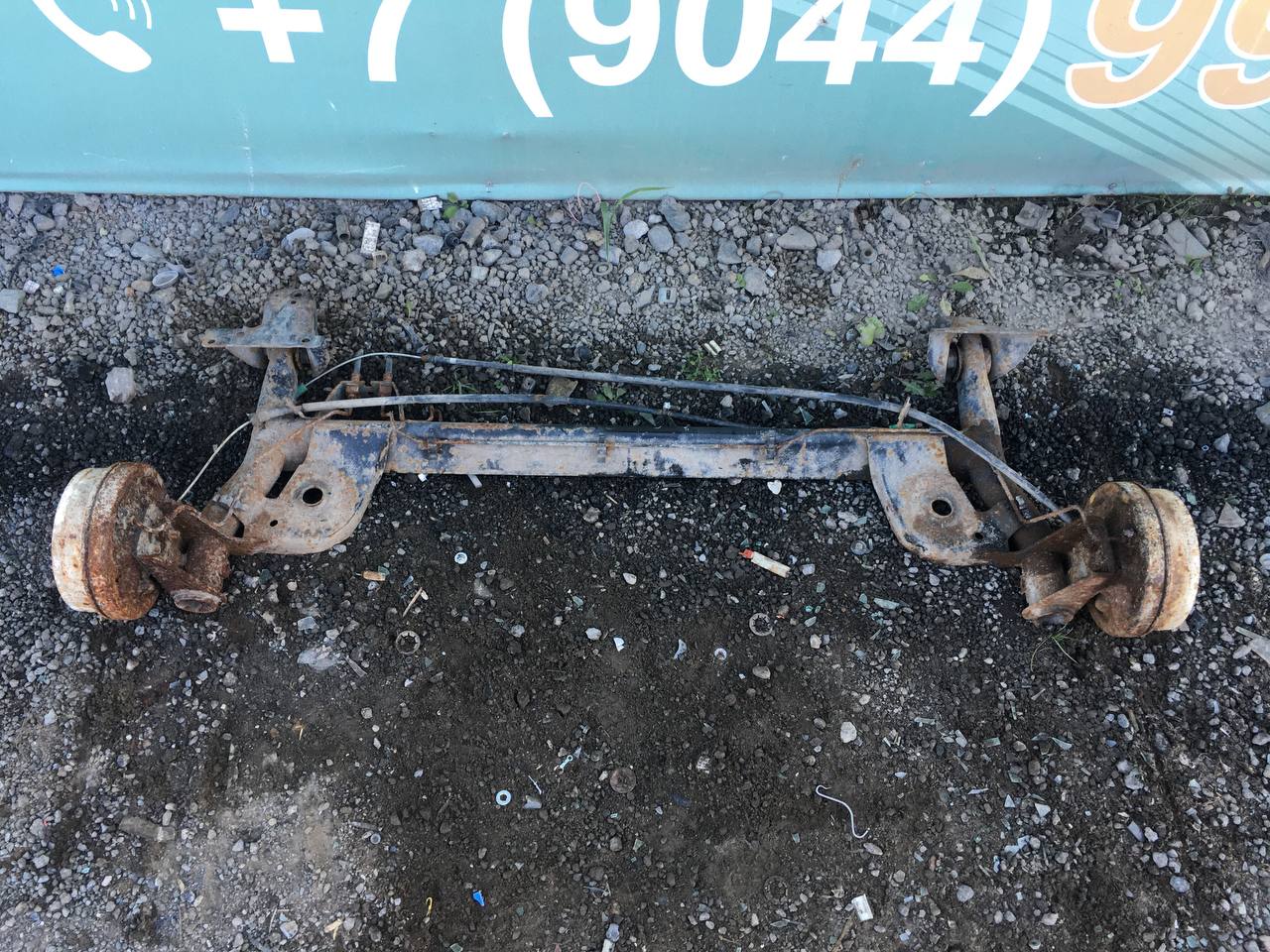 Балка задняя Renault Symbol (1) 2001-2008