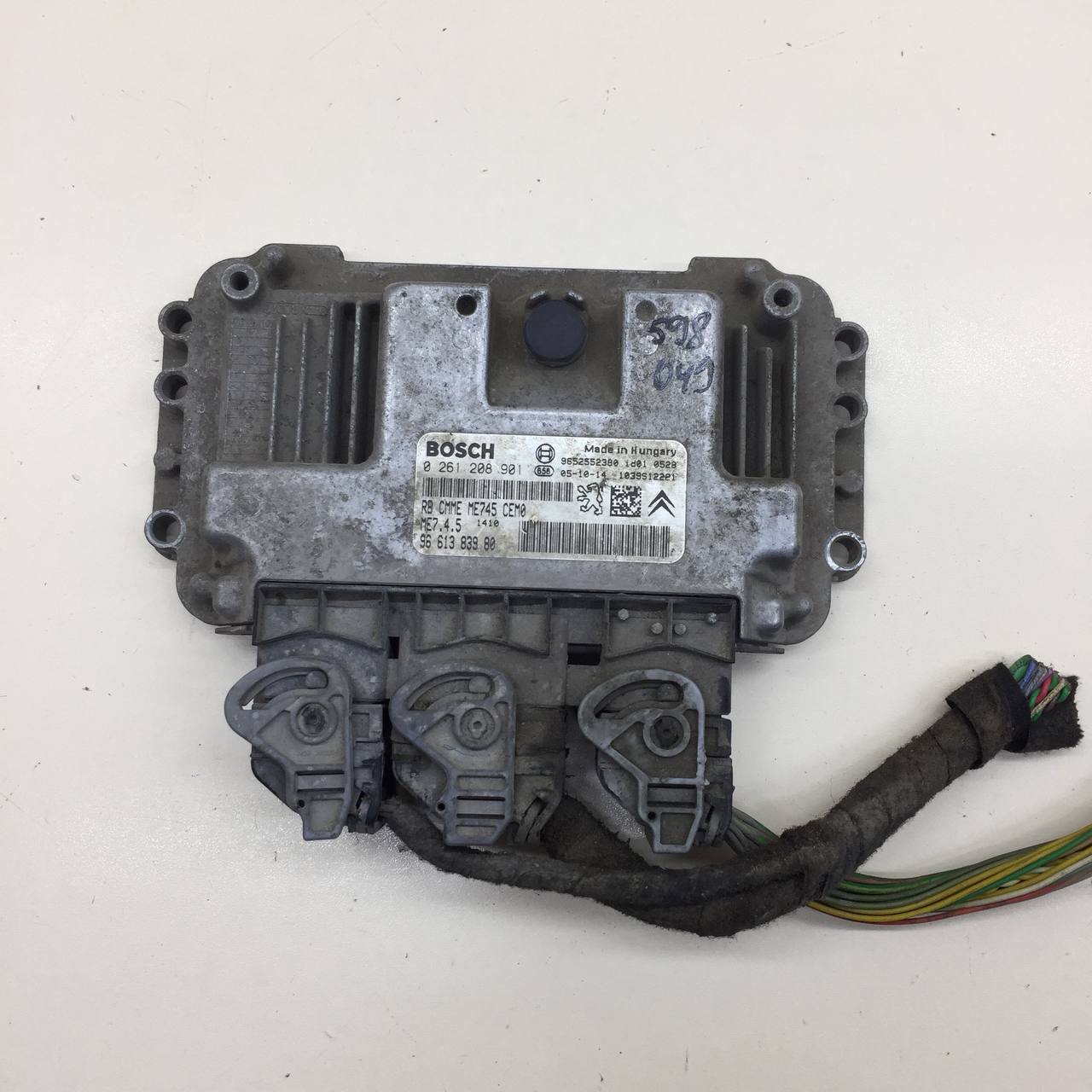 Блок управления двигателем Peugeot 307 2001-2008