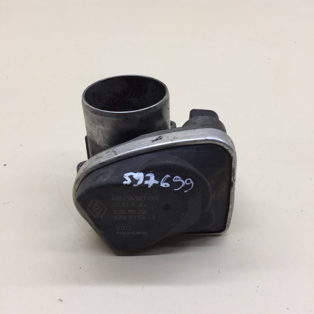 Заслонка дроссельная электрическая Renault Megane (2) 2002-2009