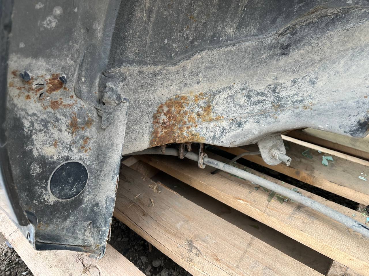 Крыло заднее левое Citroen C5 2008-2016