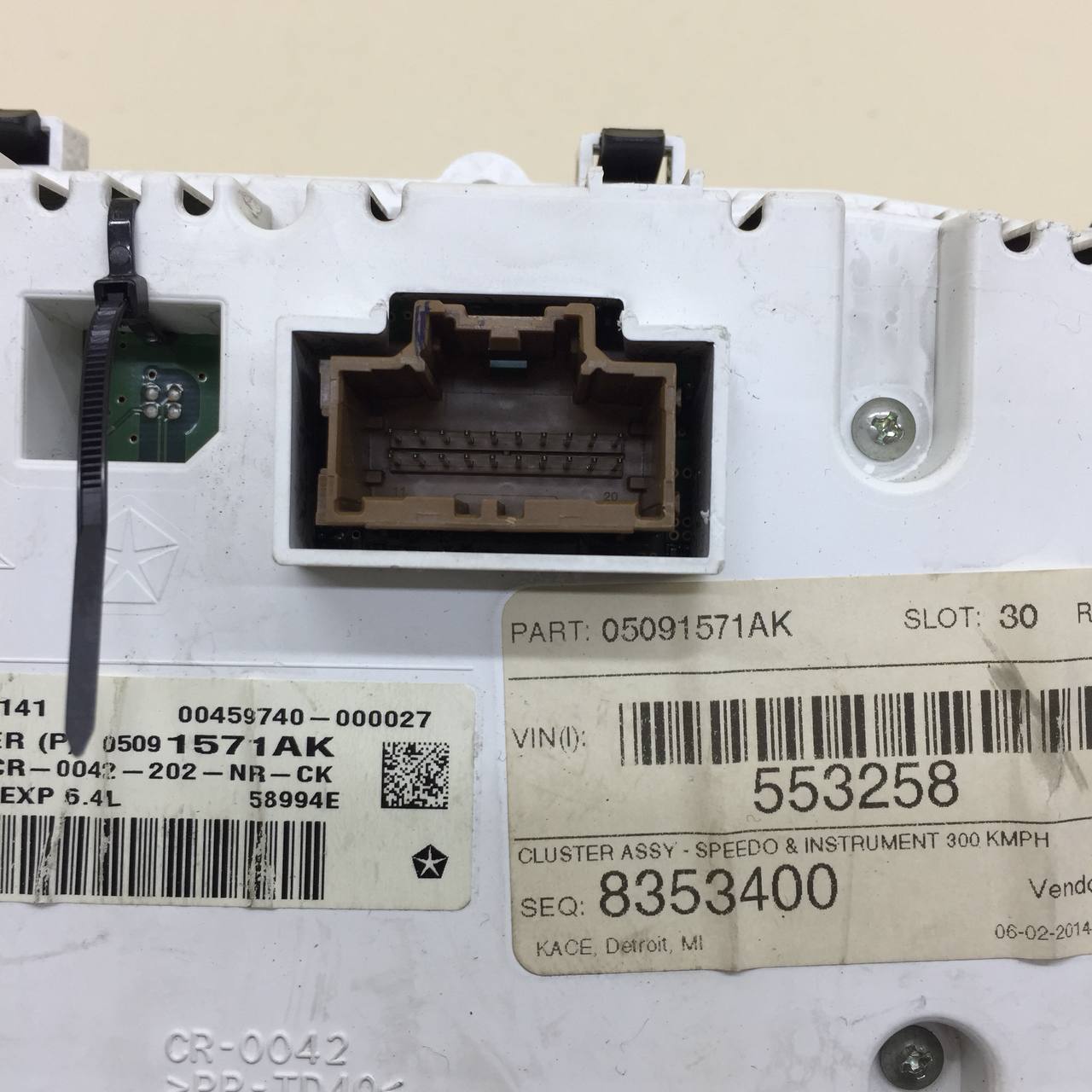 Панель приборов Jeep Grand Cherokee (WK2) 2010>