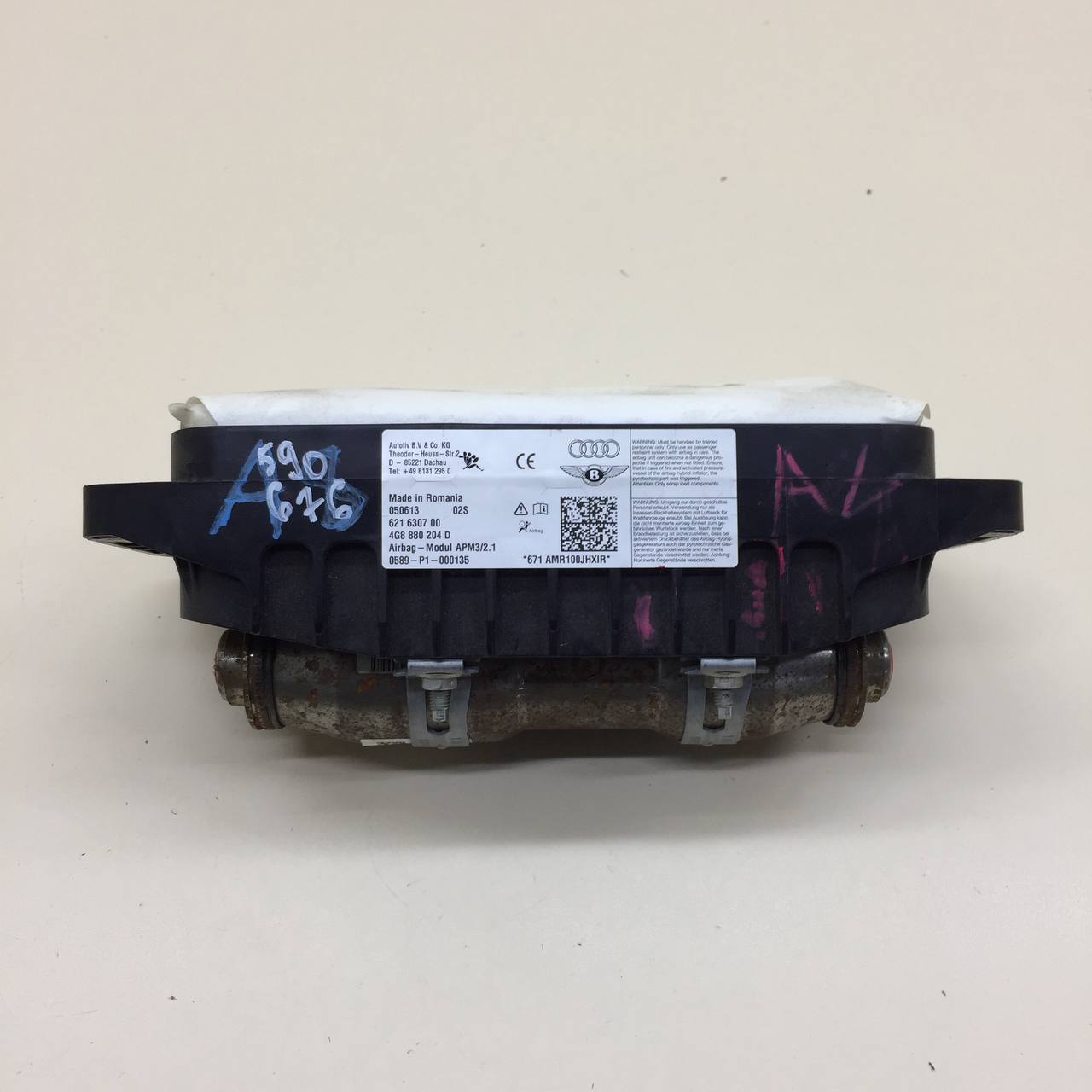 Подушка безопасности пассажирская (в торпедо) Audi A7 (4G) 2011>