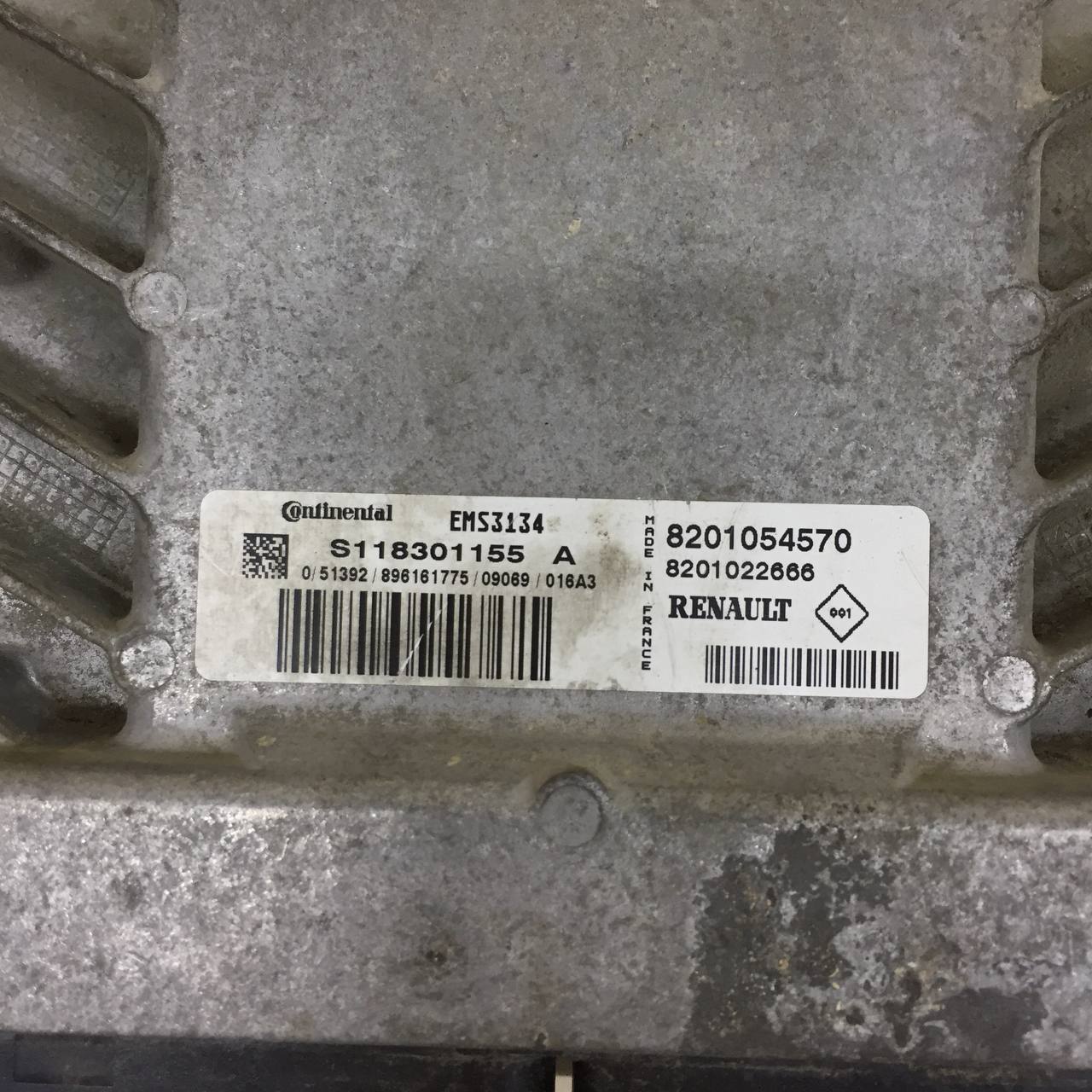 Блок управления двигателем Renault Symbol (2) 2008-2012